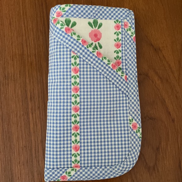 NWOT Handmade VTG Fabric Eyeglass Case - Picture 6 of 11